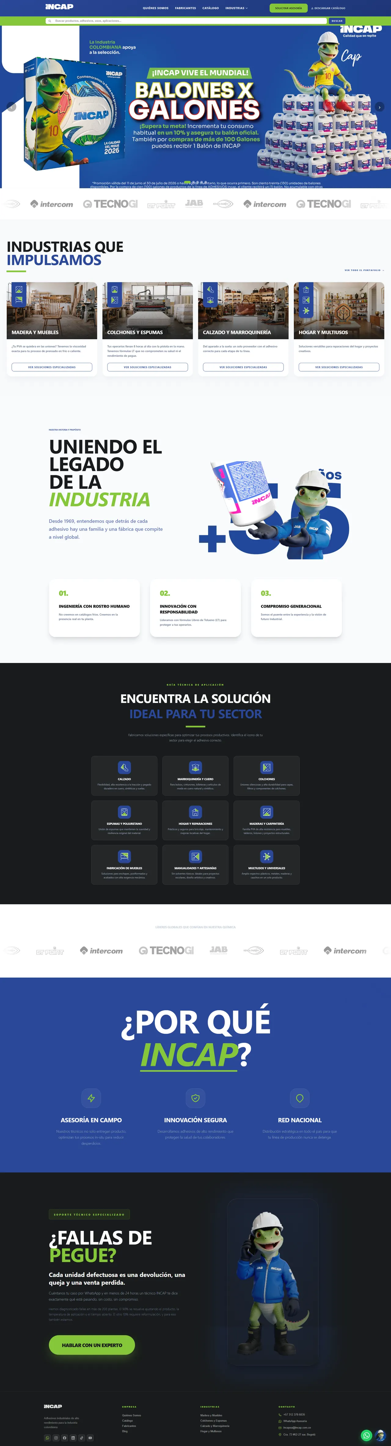 www.grupoincap.com.co — Narrative system